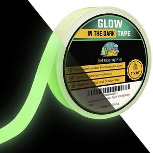 30ft Glow in The Dark Tape Luminous Safety Adhesive Waterproof Bright Glow